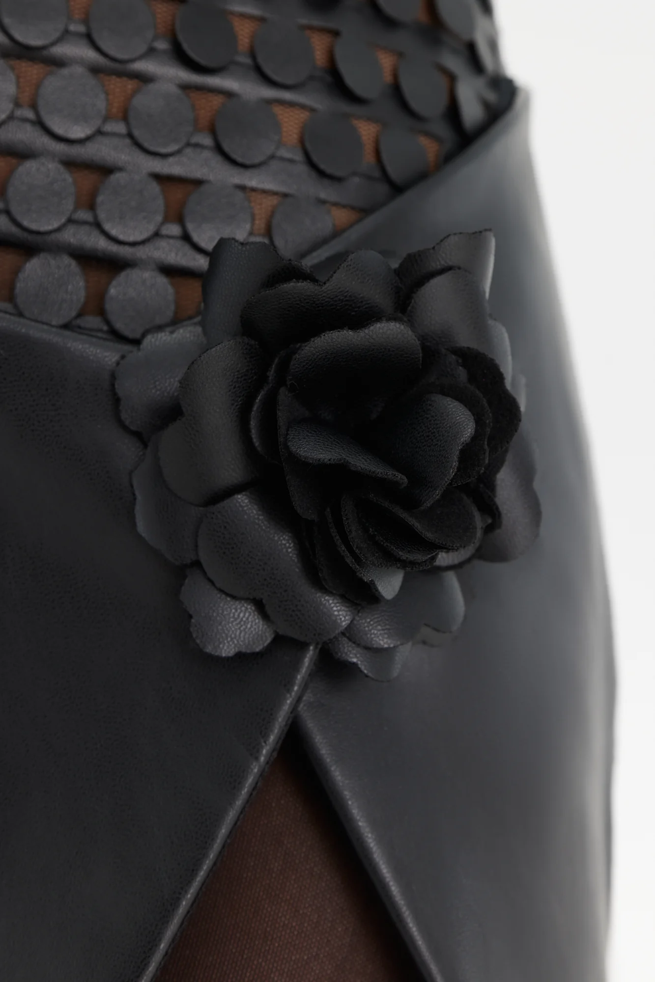 Black Crow Mini Skirt - Image 4