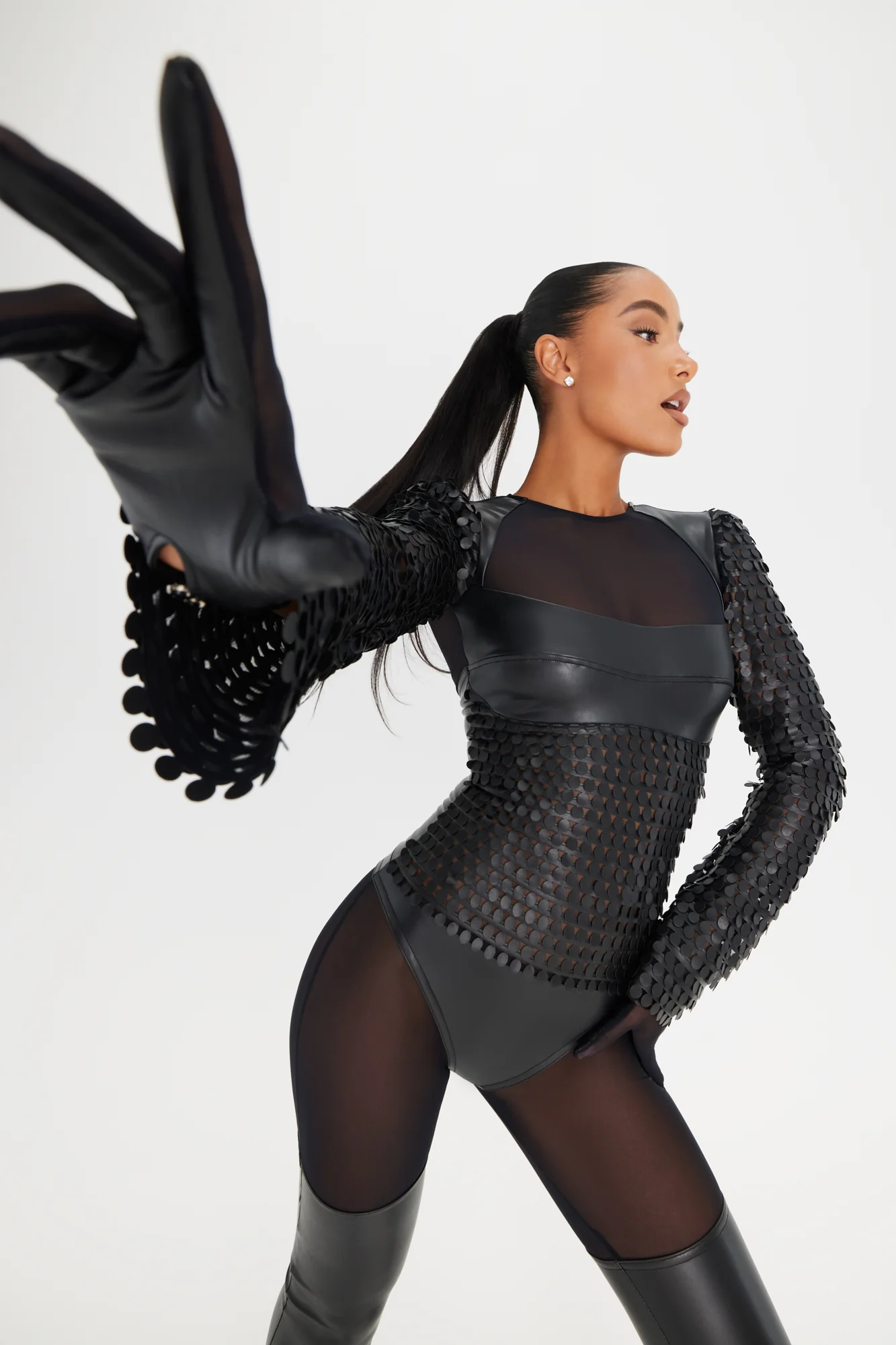 Black Crow Catsuit - Image 3