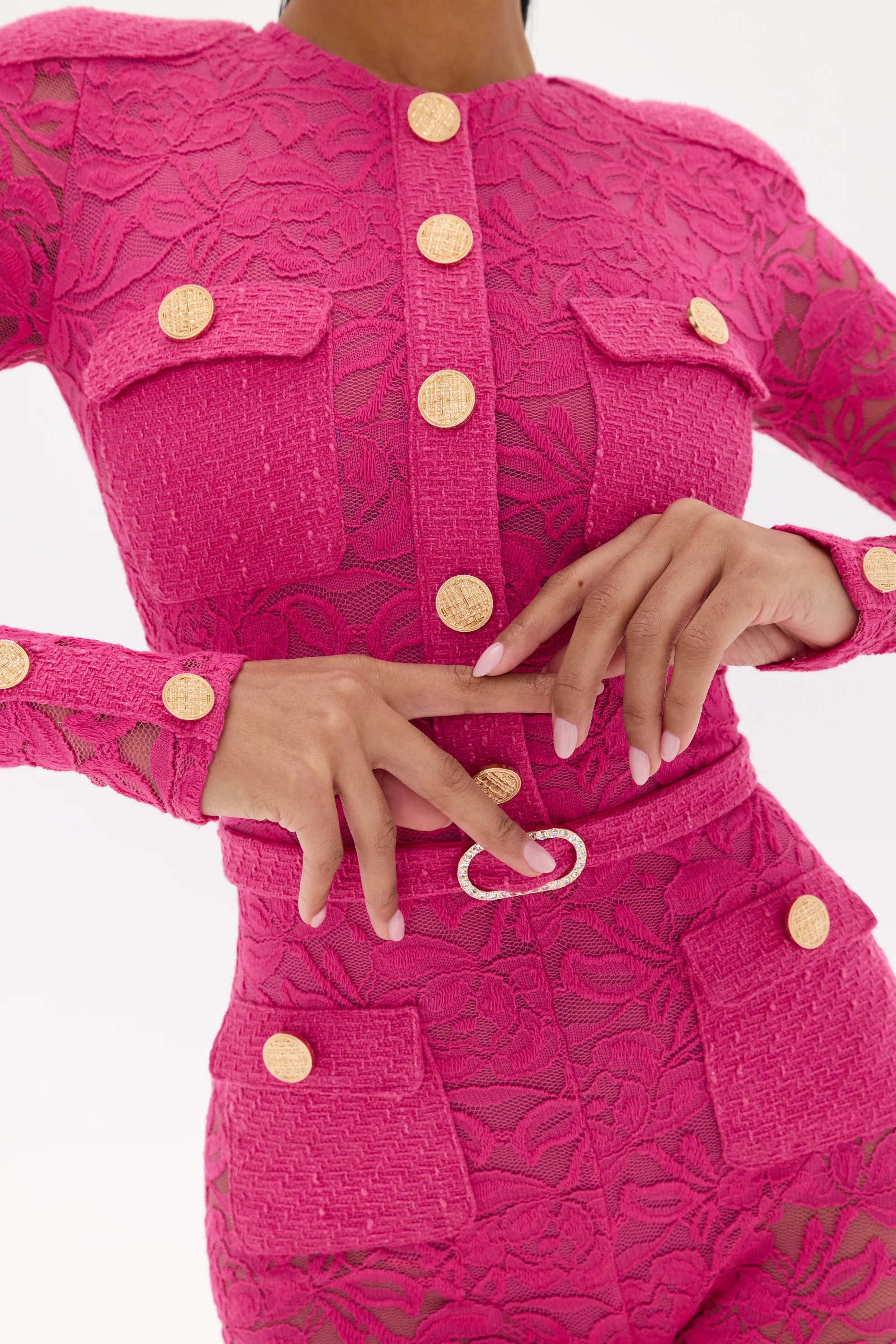 Monaco Pink Catsuit - Image 3