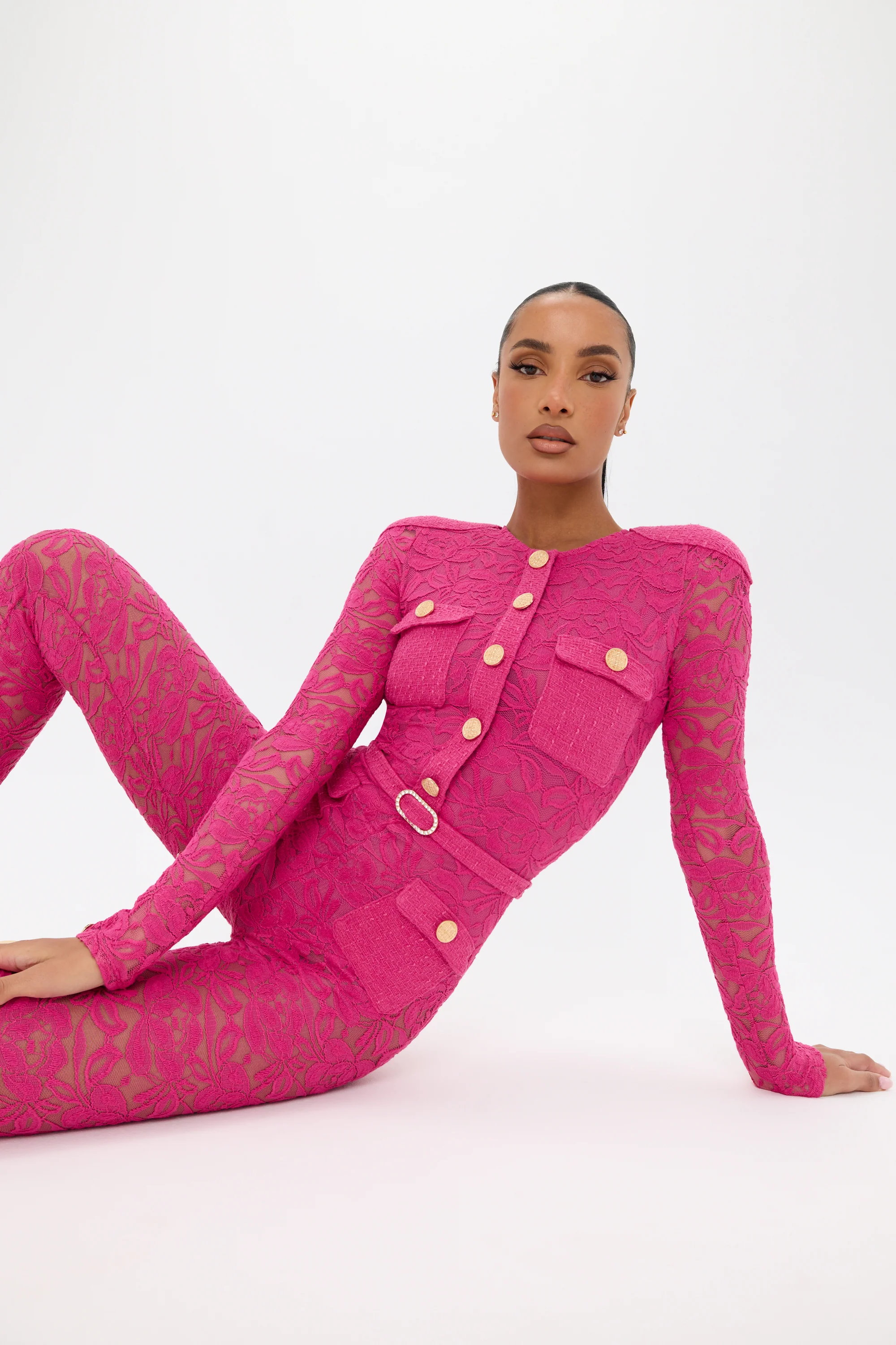 Monaco Pink Catsuit - Image 5