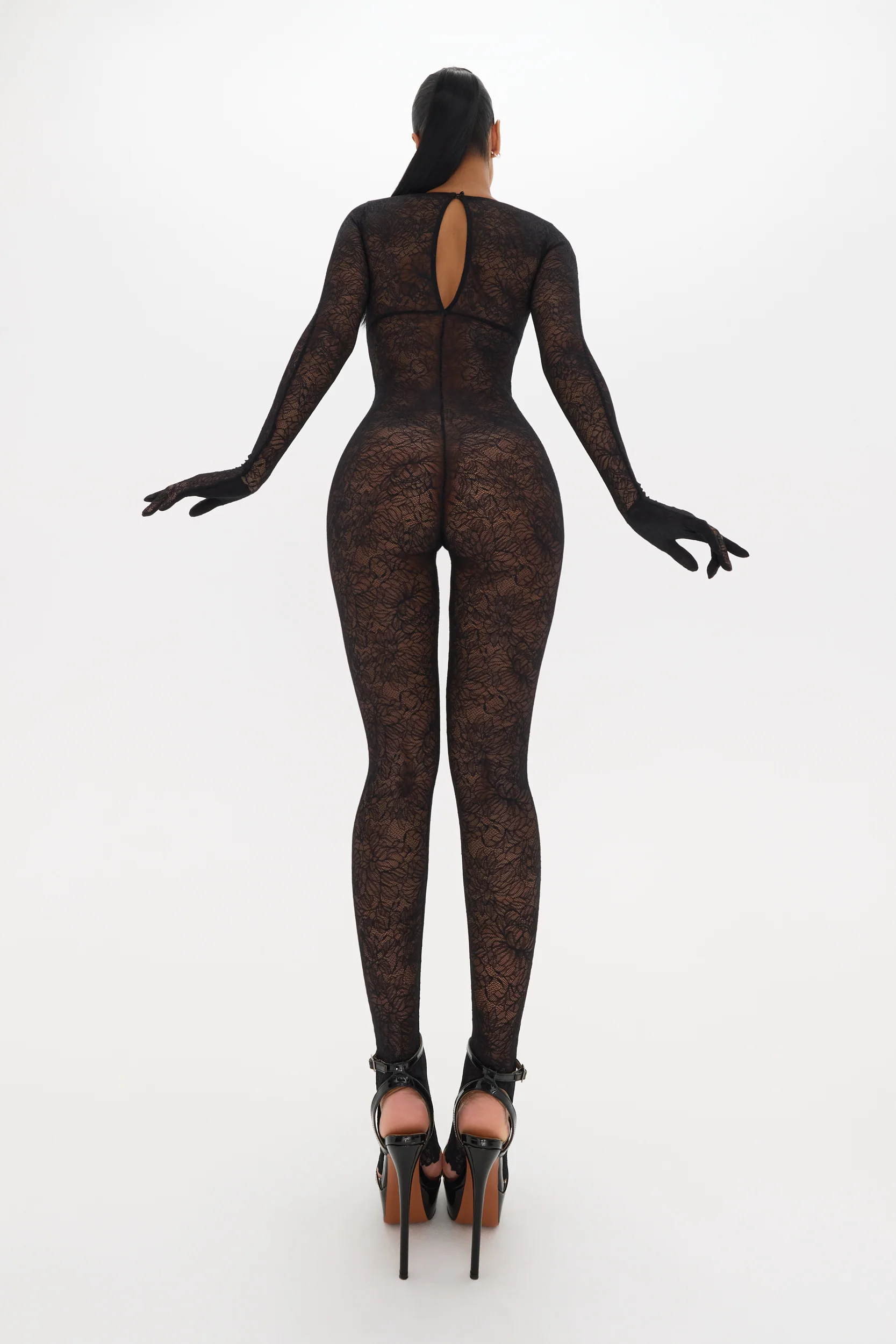 Aurora Lace Catsuit - Image 6